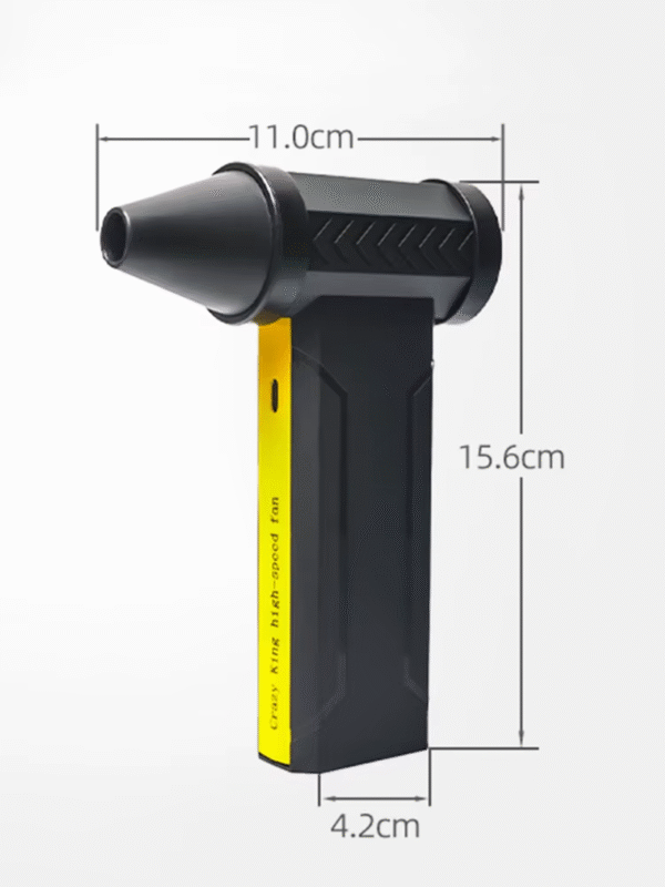 160000 RPM Electric Air Blower Turbo Jet Fan Brushless Motor High-Speed Turbo Violent Fan USB Rechargeable Powerful Dust Blower – Image 5