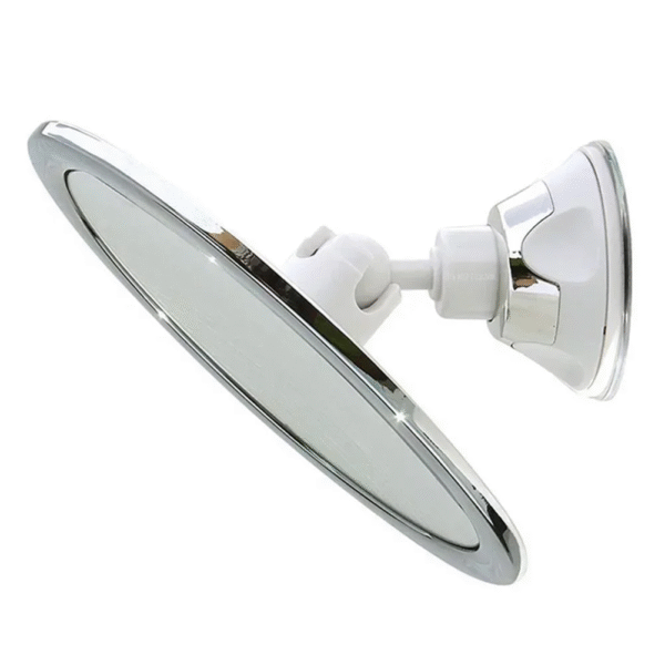 10X Magnification with Holder Suction Cup 360 Rotation Shower Shave round Mirrors Bathroom Mirrors Washroom Fog Free New – Image 7