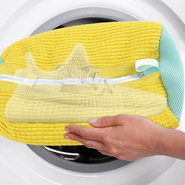 1/2PCS Washing Shoes Bag Cotton Laundry Fluffy Fibers Easily Remove Dirt Washing Bags Anti-Deformation Shoes Clothes Organizer – Image 5