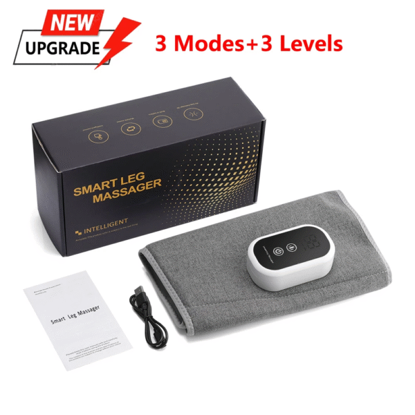 Eletric 360° Air Pressure Calf Massager Wireless Leg Massage 3 Mode Airbag Compresstion Relax Foot Calf Muscle Blood Circulation – Image 8
