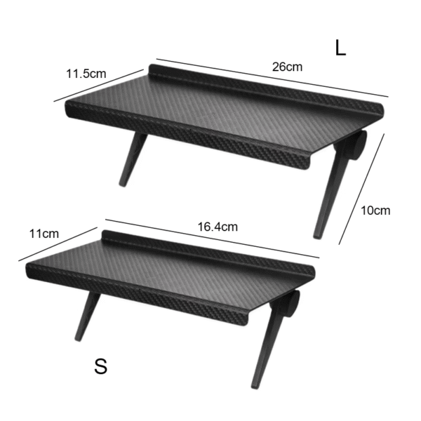 TV Screen Top Storage Shelf Adjustable Monitor Storage Rack Computer Desktop Display Stand TV Router Storage Rack Home Organizer – Image 7