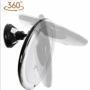 10X Magnification with Holder Suction Cup 360 Rotation Shower Shave round Mirrors Bathroom Mirrors Washroom Fog Free New