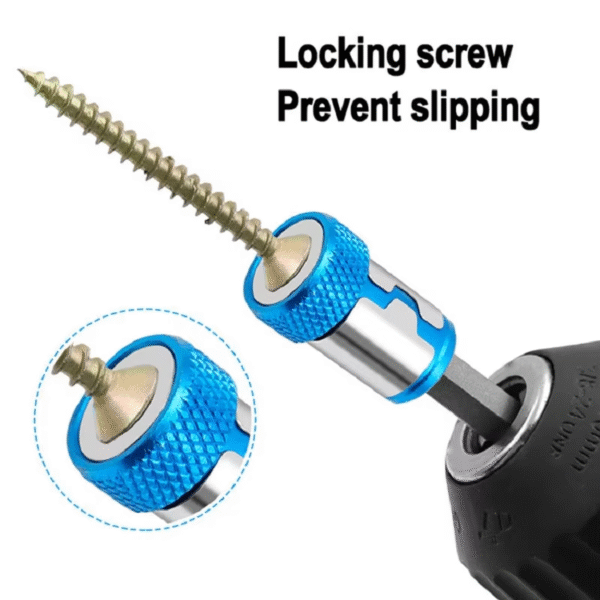 Universal 1 PCS Magnetic Ring Alloy Magnetic Ring Screwdriver Bits Anti-Corrosion Strong Magnetizer Drill Bit Magnetic Ring – Image 6
