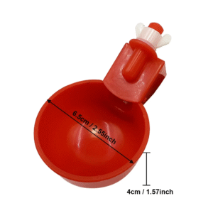Automatic Chicken Drinker Bowl, Poultry Chicks Duck Goose Water Drinking Hanging Cups, Farm Animal Drinking Dispenser 1-20Pcs