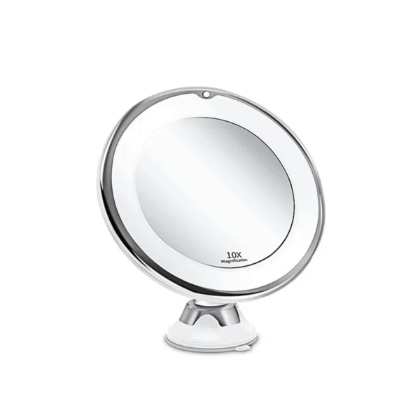 10X Magnification with Holder Suction Cup 360 Rotation Shower Shave round Mirrors Bathroom Mirrors Washroom Fog Free New – Image 8