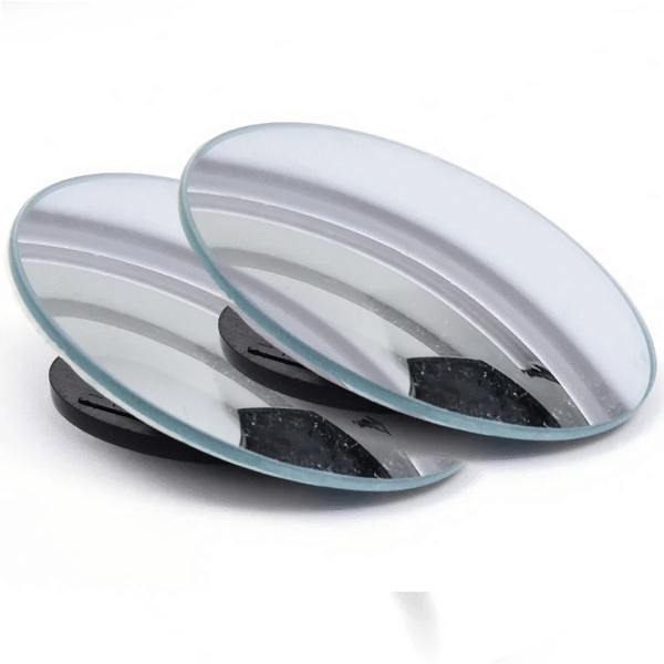 2Pcs round Frame Convex Blind Spot Mirror Safety Driving Wide-Angle 360 Degree Adjustable Clear Rearview Mirror Car Accessories – Image 10
