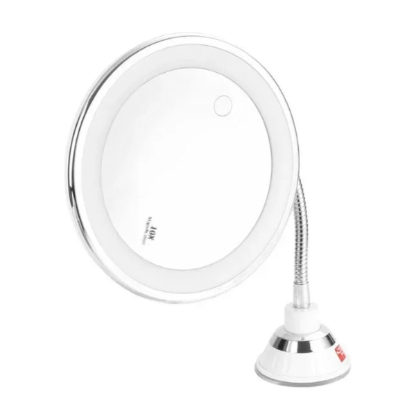 10X Magnification with Holder Suction Cup 360 Rotation Shower Shave round Mirrors Bathroom Mirrors Washroom Fog Free New – Image 9