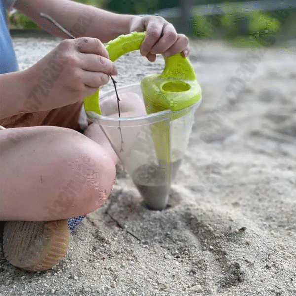 Children Beach Spilling Funnel Sand Water Mixing Funnel Gadgets Sand Overflow Funnel for Water Mixing Play and Castles Building – Image 4