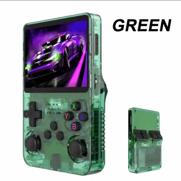 SMARTDUDE R36S Retro Handheld Video Game Console 3.5Inch IPS Screen Player Kid Portable Pocket Video Player Arkos System – Image 3