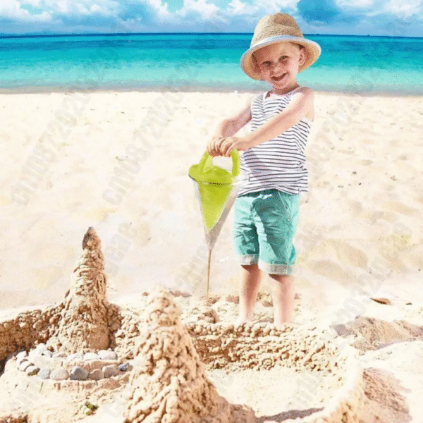Children Beach Spilling Funnel Sand Water Mixing Funnel Gadgets Sand Overflow Funnel for Water Mixing Play and Castles Building – Image 7