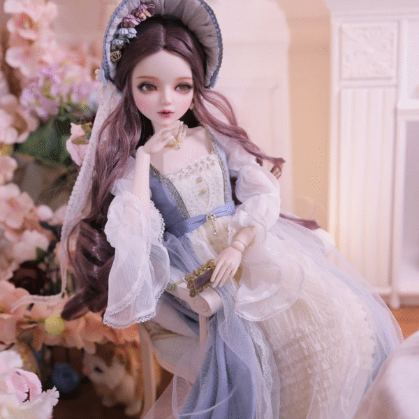 1/3 BJD Doll Designer Makeup Ball Jointed 60 CM Doll for Girls Gift Full Set Body Doll with Fashion Clothes Shoes Wig Toy – Image 3