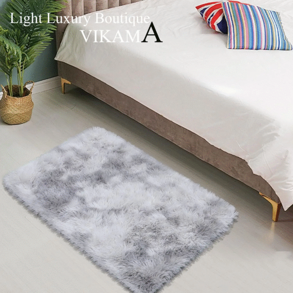 Hygge Haven Carpet High Pile Shag Carpet Non-Slip Cloud Flooring for Scandinavian Bedrooms and Gallery-Level Art Spaces – Image 4