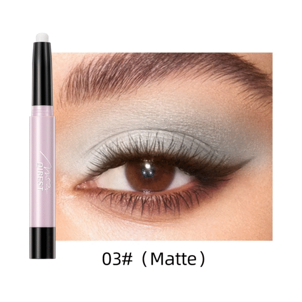 Pearlescent Silkworm  Pen Waterproof  Pencil Glitter Matte Nude Gold Eye Shadow Pen Pigment Cosmetics – Image 9