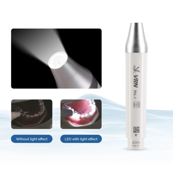 Dental Ultrasonic Scaler with LED Light Handpiece Oral Cleaning Dentist Clinic Scaler Dentistry Teeth Washing Tool – Image 4