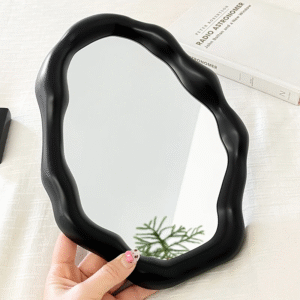 New Pattern Lovely Irregular Cloud Mirror Dressing Table Bedroom Desktop Makeup Mirror Give Sisters Birthday Gift