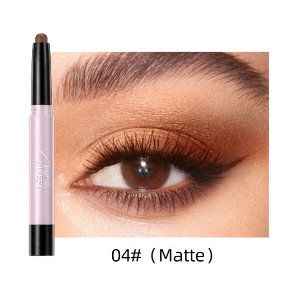 Pearlescent Silkworm  Pen Waterproof  Pencil Glitter Matte Nude Gold Eye Shadow Pen Pigment Cosmetics – Image 10
