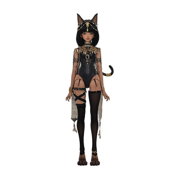 Shugafairy Bast 1/4 Bjd Dolls Fantasy Ancient Egypt Mysterious Fighting Style Cat Guard High Quality Ball Jointed Dolls Gifts – Image 7