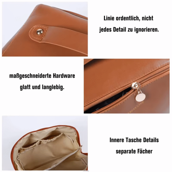 Fashion Portable PU Leather Large Capacity Travel Cosmetic Bags Makeup Pouch Women Waterproof Bathroom Multifunction Wash Bag – Image 6