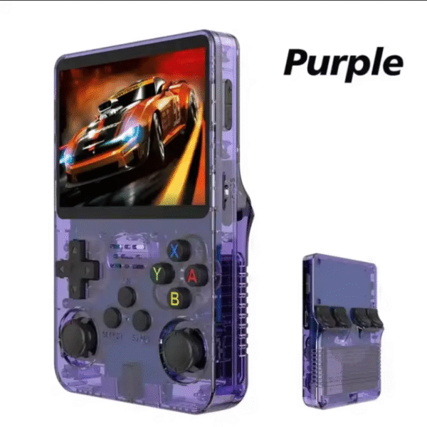 SMARTDUDE R36S Retro Handheld Video Game Console 3.5Inch IPS Screen Player Kid Portable Pocket Video Player Arkos System – Image 2