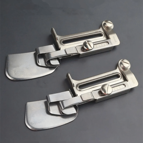 A11 Adjustable Hemming Roller Crimping Folder Binder Presser Foot for Domestic of Flat Car Industrial Sewing Machine Accessories – Image 2