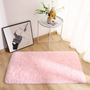 Hygge Haven Carpet High Pile Shag Carpet Non-Slip Cloud Flooring for Scandinavian Bedrooms and Gallery-Level Art Spaces