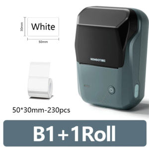B21 Mini Portable Thermal Label Printer Office Supplies Mini Adhesive Sticker Printers without Ink for Phone