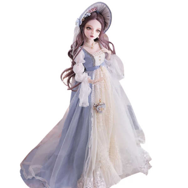 1/3 BJD Doll Designer Makeup Ball Jointed 60 CM Doll for Girls Gift Full Set Body Doll with Fashion Clothes Shoes Wig Toy – Image 5