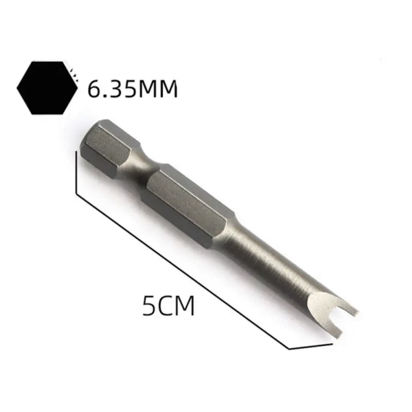 5Pcs Special-Shaped Screwdriver Set 50Mm U-Shaped Y-Type Triangle Inner Cross Three Points Screwdriver Bit Tool L-Wrench – Image 5