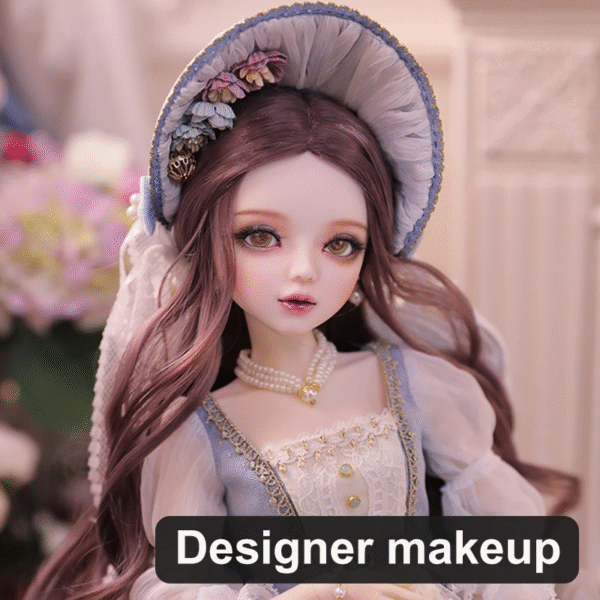 1/3 BJD Doll Designer Makeup Ball Jointed 60 CM Doll for Girls Gift Full Set Body Doll with Fashion Clothes Shoes Wig Toy – Image 6