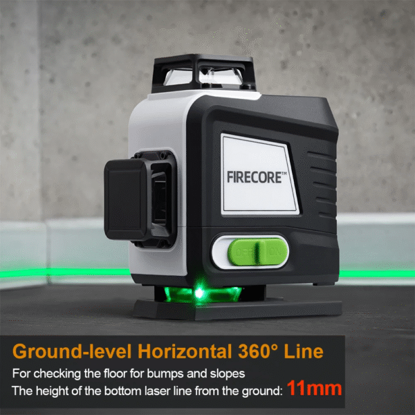 360 Laser Level 16 Lines 4D Self-Leveling Horizontal&Vertical Cross Lines Super Powerful Green Laser Level Tool G60 – Image 5