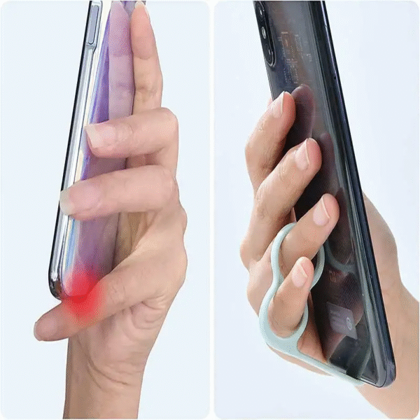 Mobile Phone Grip Holder Finger Ring Support Plastic Cellphone Handheld Bracket Desktop Mount Stand Bracket for Iphone Sumsung – Image 7
