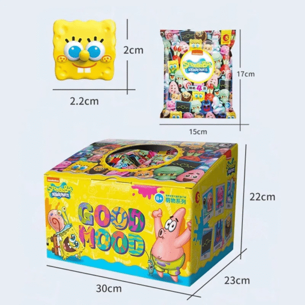 Chaosheng Anime Spongebob Squarepant Series of Blind Box Doll Decoration Patrick Octopus Cute Decorative Children'S Toys – Image 7