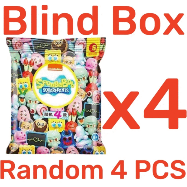 Chaosheng Anime Spongebob Squarepant Series of Blind Box Doll Decoration Patrick Octopus Cute Decorative Children'S Toys – Image 10