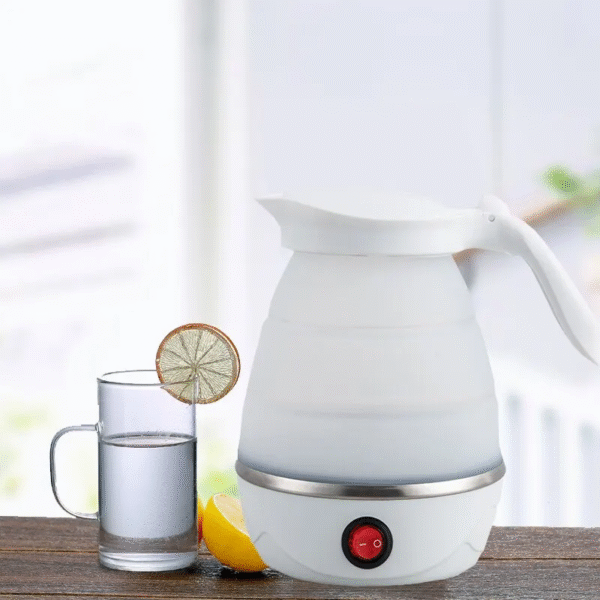 Foldable and Portable Teapot Water Heater 600ML Household Travel Electric Water Kettle 220V Kitchen Appliances Water Boiling Pot – Image 6