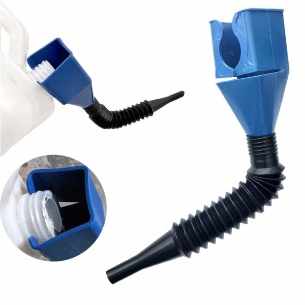 Plastic Car Motorcycle Refueling Gasoline Engine Oil Funnel Filter Transfer Tool Oil Change Oil Funnel Accesorios Para Automóvil – Image 2