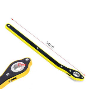 Car Labor-Saving Jack Ratchet Wrench Scissor Jack Garage Tire Wheel Lug Wrench Handle Labor-Saving Wrench Car Repair Tool