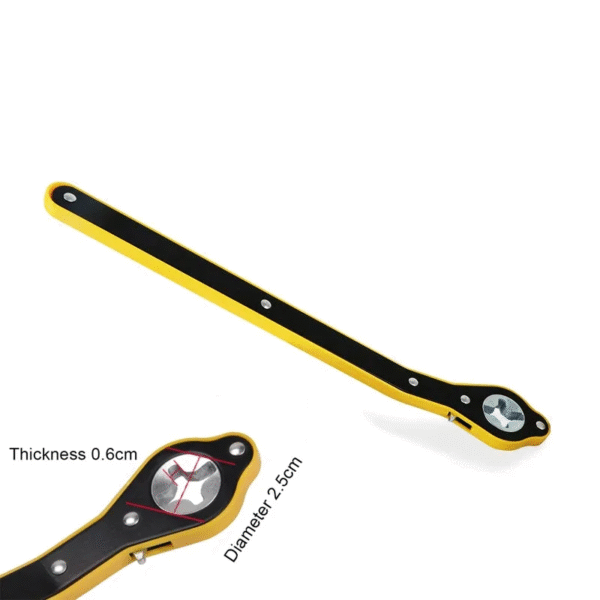 Car Labor-Saving Jack Ratchet Wrench Scissor Jack Garage Tire Wheel Lug Wrench Handle Labor-Saving Wrench Car Repair Tool – Image 8