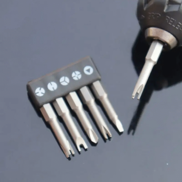 5Pcs Special-Shaped Screwdriver Set 50Mm U-Shaped Y-Type Triangle Inner Cross Three Points Screwdriver Bit Tool L-Wrench – Image 4