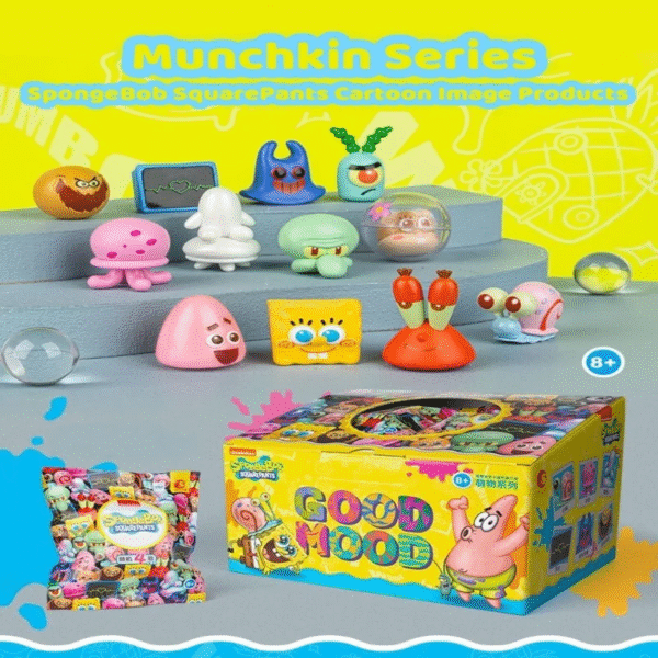 Chaosheng Anime Spongebob Squarepant Series of Blind Box Doll Decoration Patrick Octopus Cute Decorative Children'S Toys – Image 2