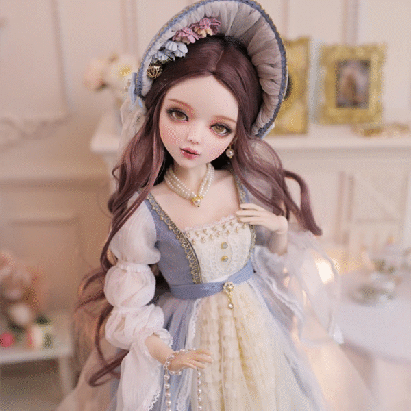 1/3 BJD Doll Designer Makeup Ball Jointed 60 CM Doll for Girls Gift Full Set Body Doll with Fashion Clothes Shoes Wig Toy – Image 4