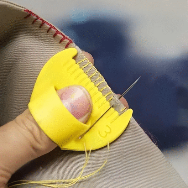 1/2 Piece Simple Stitching Tool - Durable Plastic Edge Stitching Lock and Knitting Tool, DIY Hand Sewing Sewing Accessories – Image 3